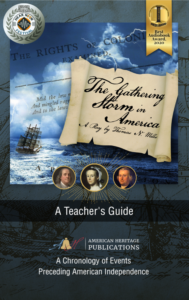 American Heritage Publications The Gathering Storm Teacher's Guide cover